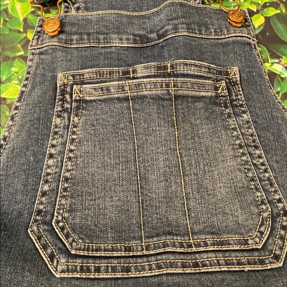 NWOT Seven Denim Short Stretch Overalls - 14 - Picture 7 of 10